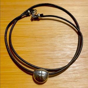James Avery leather cord
